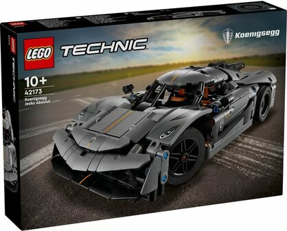 42173 LEGO Technic Koenigsegg Jesko Absolut grijze hypercar