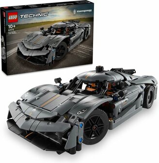 42173 LEGO Technic Koenigsegg Jesko Absolut grijze hypercar