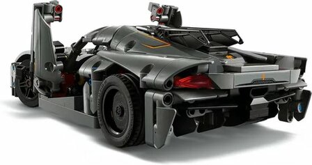 42173 LEGO Technic Koenigsegg Jesko Absolut grijze hypercar