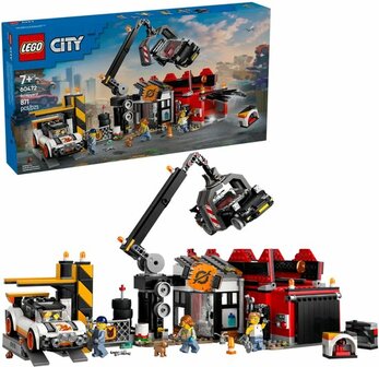 60472 LEGO City Schroothoop met auto&#039;s
