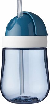 93270 Mepal Mio rietjesbeker 300 ml  Deep blue