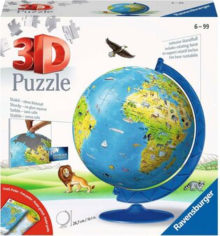 111602 Ravensburger 3D Puzzel De aarde 187 stukjes