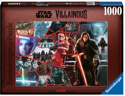 173402 Ravensburger Puzzel Star Wars Villainous: Kylo Ren 1000 stukjes