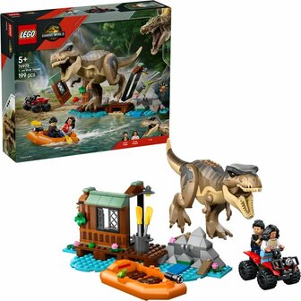 76975 LEGO Jurassic World T. rex Rivierontsnapping