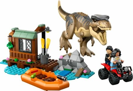 76975 LEGO Jurassic World T. rex Rivierontsnapping