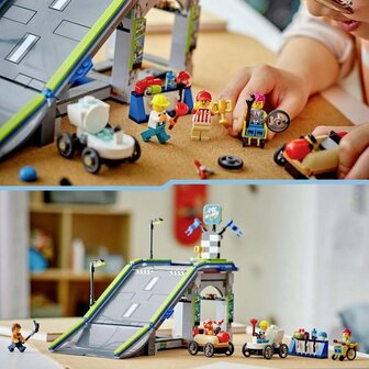 60460 LEGO City Snelle schans voor raceauto&#039;s