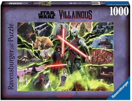 173419 Ravensburger Puzzel Star Wars: Villainous: Asajj Ventress 1000 stukjes