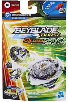 36700 Hasbro Beyblade Quad Drive Starter Pack Destruction Belfyre