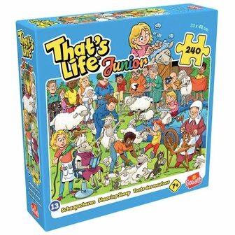 343016 Goliath Puzzel That&#039;s Life Junior Schaapscheren 240 stukjes