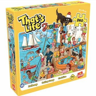 343047 Goliath Puzzel That&#039;s Life Junior Zeilkamp 240 stukjes