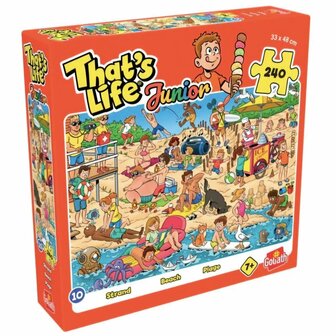 342989 Goliath Puzzel That&#039;s Life Junior Strand 240 stukjes