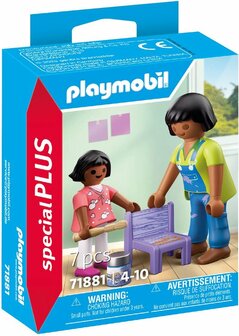 71881 PLAYMOBIL Special Plus Hardwerkende Vakvrouw