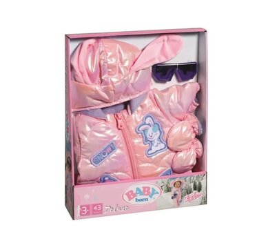 34190 34190 Baby Born Deluxe Skipak met Konijnenoren  43cm