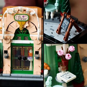 10362 LEGO Icons Frans caf&eacute; Parijse decoratie