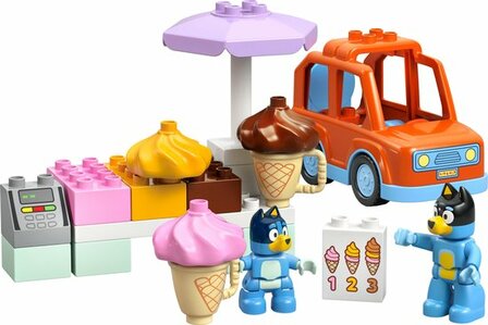 10458 LEGO DUPLO Bluey Een IJsje Halen met Bluey