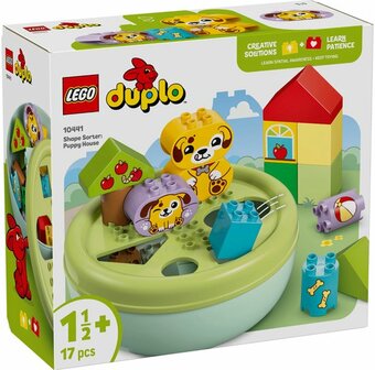 10441 LEGO DUPLO Mijn Eerste Vormenstoof Puppyhuis