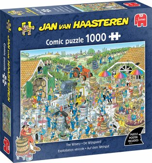 604259 Jumbo Puzzel Jan van Haasteren De Wijngaard 1000 stukjes
