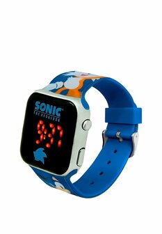 564454 Sonic Led Horloge - Blauw