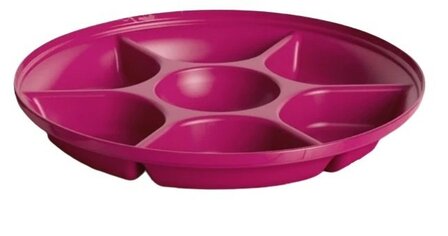 79644 Tupperware Aloha Hapjesschaal Cerise Rood