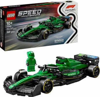 77245 LEGO Speed Champions Aston Martin Aramco F1 AMR24 racewagen