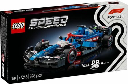 77246 LEGO Speed Champions Visa Cash App RB VCARB 01 F1 racewagen