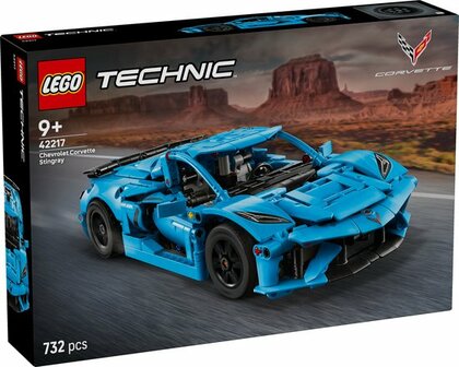 42217 LEGO Technic Chevrolet Corvette Stingray Blauw