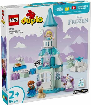 10455 LEGO DUPLO Disney Anna en Elsa&#039;s Frozen Kasteelfeest