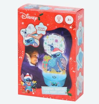 32187 Disney Lilo &amp; Stitch Diamond Painting Kerstlamp