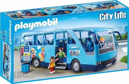 9117 Playmobil Citylife Funpark Bus