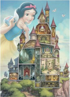 173297 Ravensburger Puzzel Sneeuwwitje Disney Kasteel 1 1000 stukjes