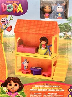 92266 Nickelodeon Dora Regenwoudhuis met Dora en Boots Figuren