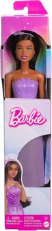 87918 Barbie Modepop 30cm Paarse Jurk
