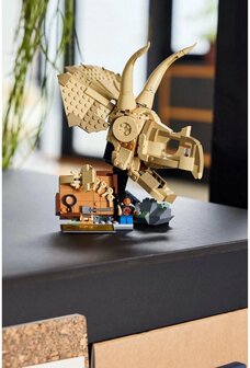 76969 LEGO Jurassic World Dinosaurusfossielen: Triceratops schedel