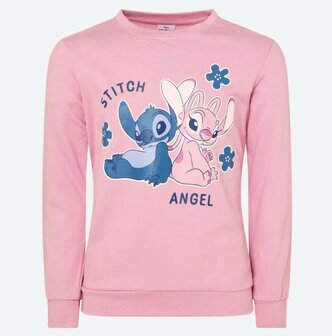 30553 Disney Stitch Sweater Roze Maat 110-116