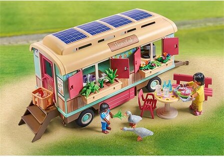 71441 PLAYMOBIL Country Gezellig woonwagencaf&eacute;