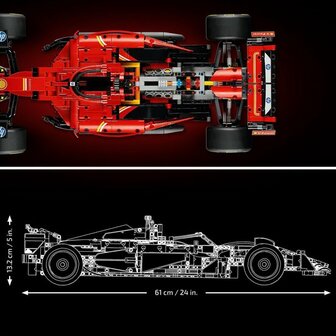 42207 LEGO Technic Ferrari SF-24 Formule 1 Racewagen