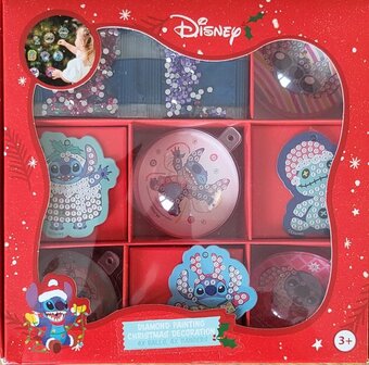 32231 Disney Lilo en Stitch Kerstballen Diamond Painting