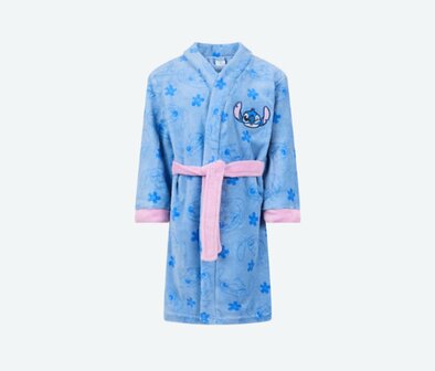 21322 Disney Stitch Badjas Blauw Maat 110-116