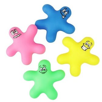 11029 Mr. Stretch Rek Stressbal 1 exemplaar 10 cm Assorti