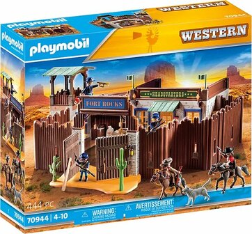 70944 Playmobil Western Westernfort