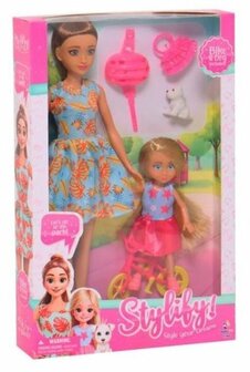 60803 Stylify Modepopje met Meisjespop en acc.