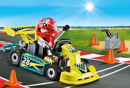 9322 Playmobil Playset City Action Go Kart