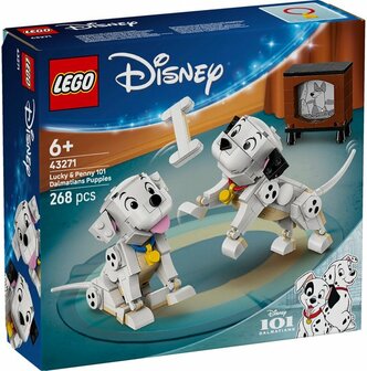 43271 LEGO Disney Lucky en Penny uit 101 Dalmati&euml;rs 