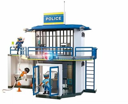 71874 PLAYMOBIL Action Heroes: Politiebureau met Onderzoekskamer