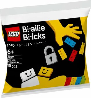 30711 LEGO Braille Bricks Spelen met braillestenen (Polybag)