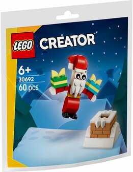 30692 LEGO Creator De kerstman in de schoorsteen (paperbag)
