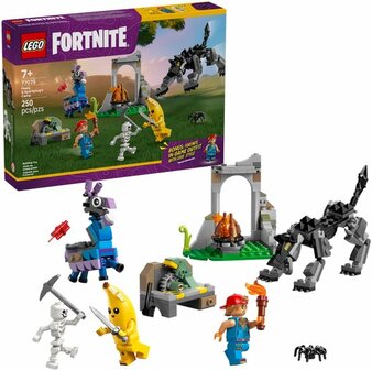 77075 LEGO Fortnite Peely en Sparkplugs Kamp