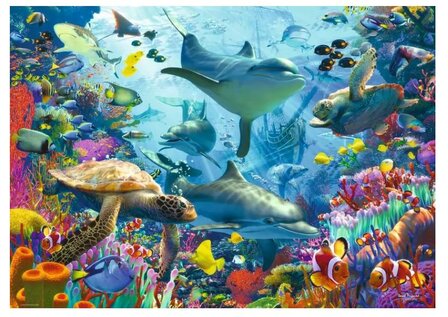 11729 Ravensburger Puzzel Coral Retreat 1000 stukjes
