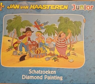 13467 Jan van Haasteren Diamond Painting Kids Schatzoeken