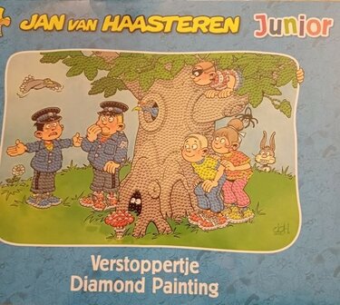 77012 Jan van Haasteren Diamond Painting Kids Verstoppertje